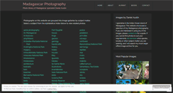 Desktop Screenshot of madagascar-photography.com